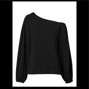 Banana Republic Black off-the-shoulder Top, XS